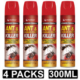 4X PestShield Ant & Crawling Killer Spray 300ml Pest Control